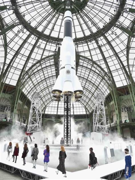 chanel rocket show|chanel space show.